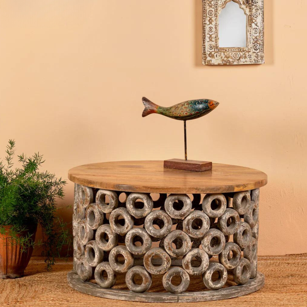 Duxbury Hand Carved Coffee Table Duxbury Hand Carved Coffee Table