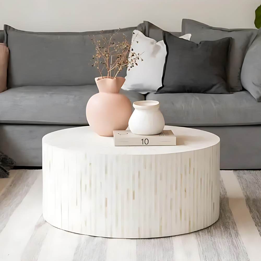Serena Bone Inlayed Coffee Table Serena Bone Inlayed Coffee Table
