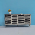 Honeycomb Bone Inlay Sideboard