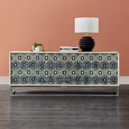 Deco Sun Bone Inlay Sideboard