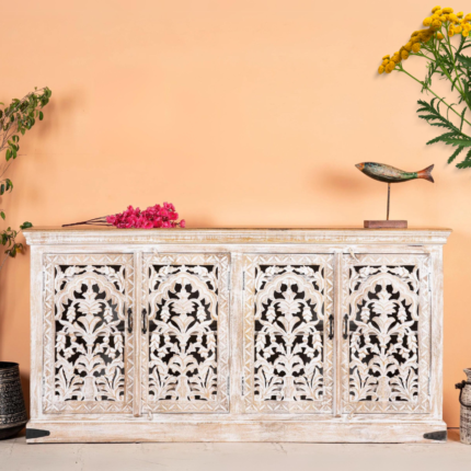 Inaya Hand Carving Sideboard