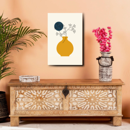 Nanup Hand Carved Trunk Box