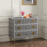 Geometric Chest of Drawers