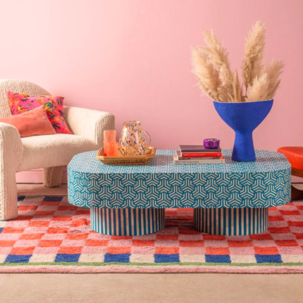 Turquoise Coffee Table