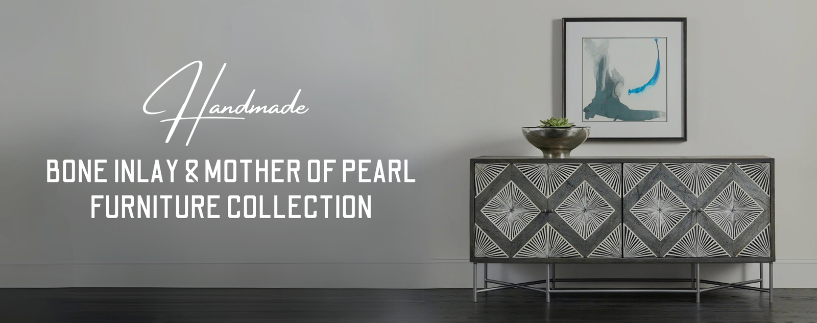 Bone Inlay & Mother of Pearl Furniture Collection